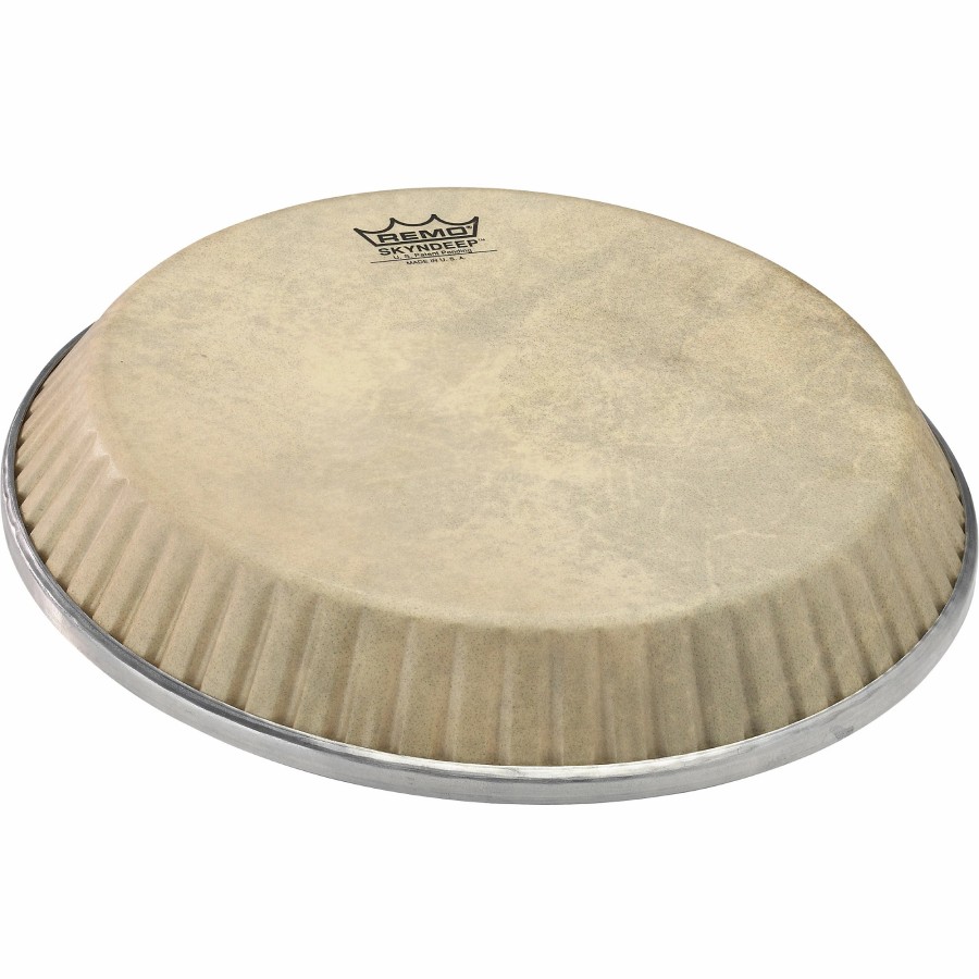 Drums Remo | Remo Crimplock Symmetry Skyndeep D1 Conga Drum Head Calfskin Graphic 11 In.