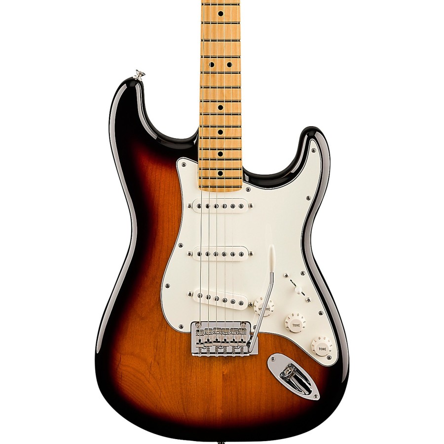 Guitars Fender Solid Body | Fender Player Stratocaster Maple Fingerboard Limited-Edition Electric Guitar Anniversary 2-Color Sunburst