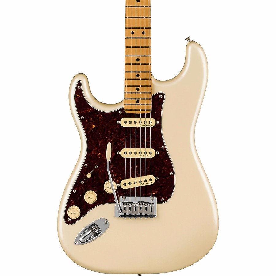 Guitars Fender Left Handed | Fender Player Plus Stratocaster Left-Handed Electric Guitar Olympic Pearl