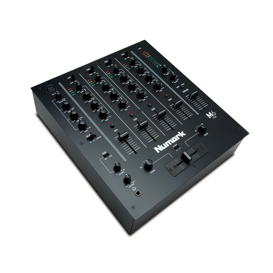 Dj Equipment Numark | Numark M6 Usb 4-Channel Dj Mixer