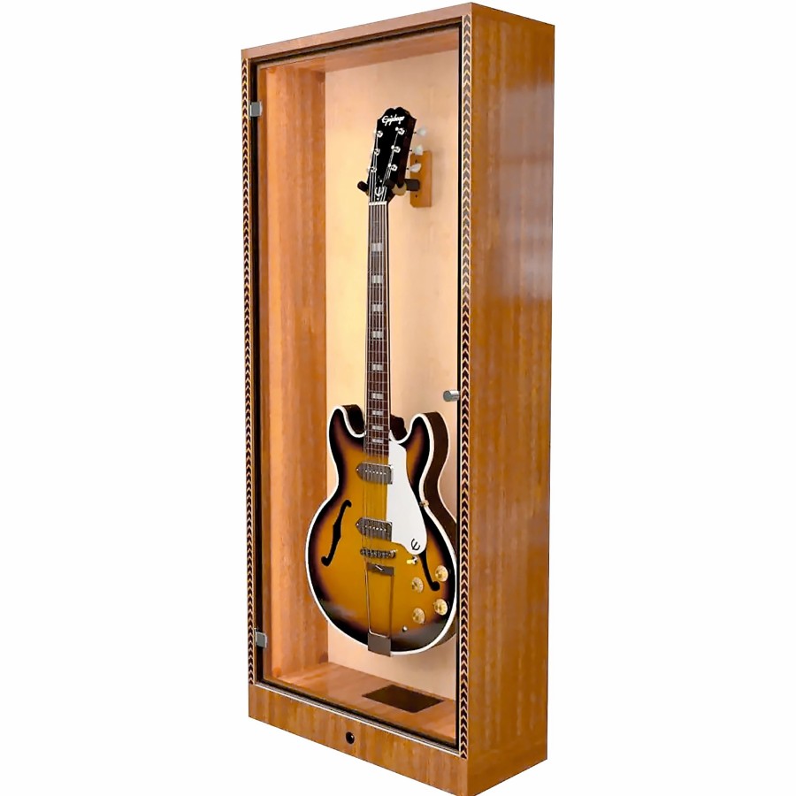 Guitars Au0026S Crafted Products Guitar Stands | A&S Crafted Products The Showcase Deluxe Wood Single Guitar Stand