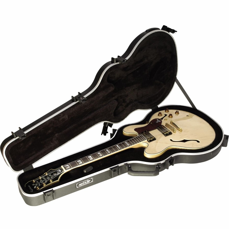 Guitars SKB Cases & Gig Bags | Skb Skb-35 Thin-Body Semi-Hollow Guitar Case