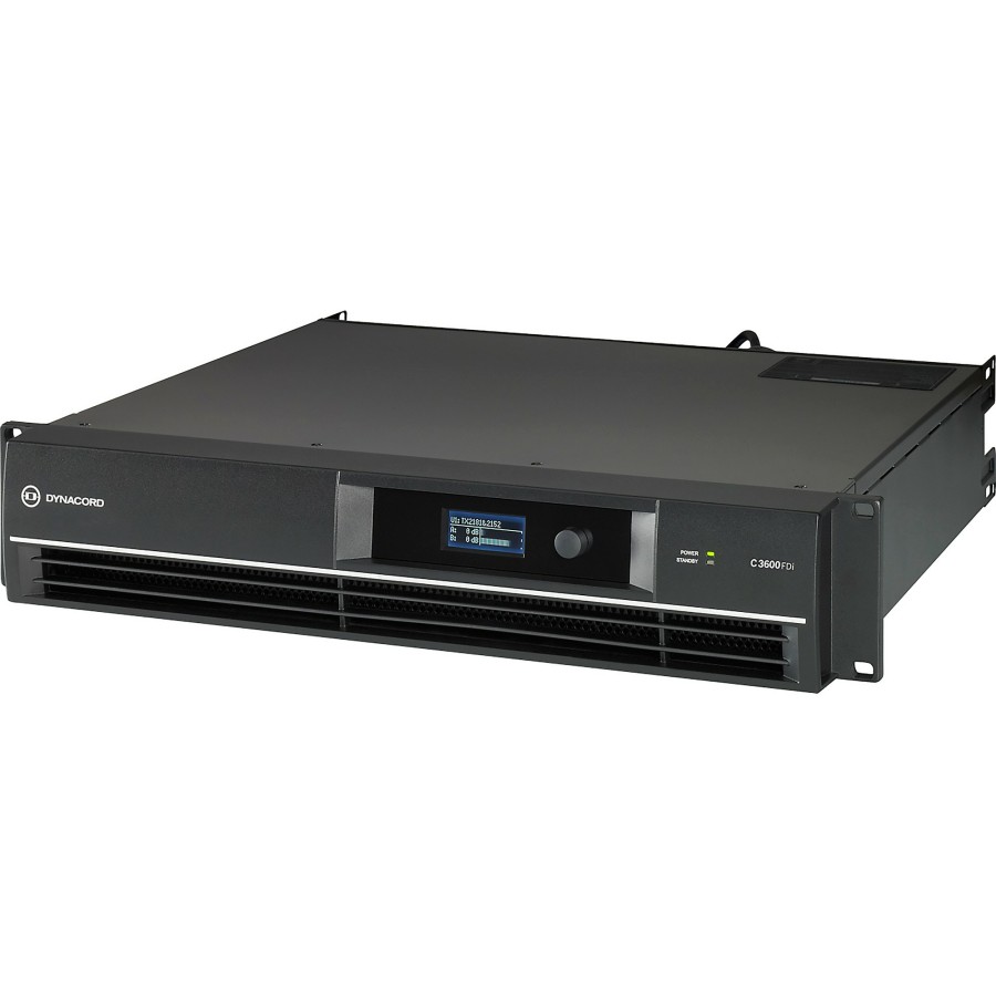 Live Sound DYNACORD | Dynacord C3600Fdi Dsp 2 X 1800 W Power Amplifier For Fixed Install Applications