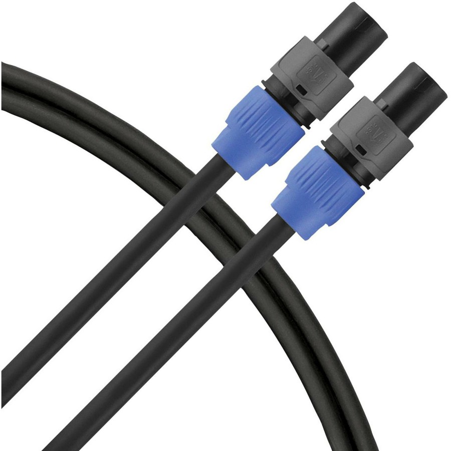 Accessories Livewire | Livewire Elite 12G Speaker Cable Speakon To Speakon 5 Ft. Black