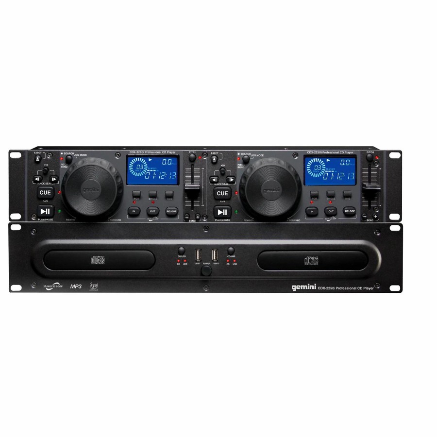 Dj Equipment Gemini | Gemini Cdx-2250I Dual Cd Player