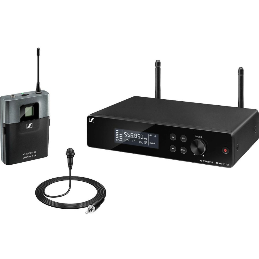 Mics & Wireless Sennheiser | Sennheiser Xsw 2-Me2-A Omnidirectional Lavalier Wireless System A Black