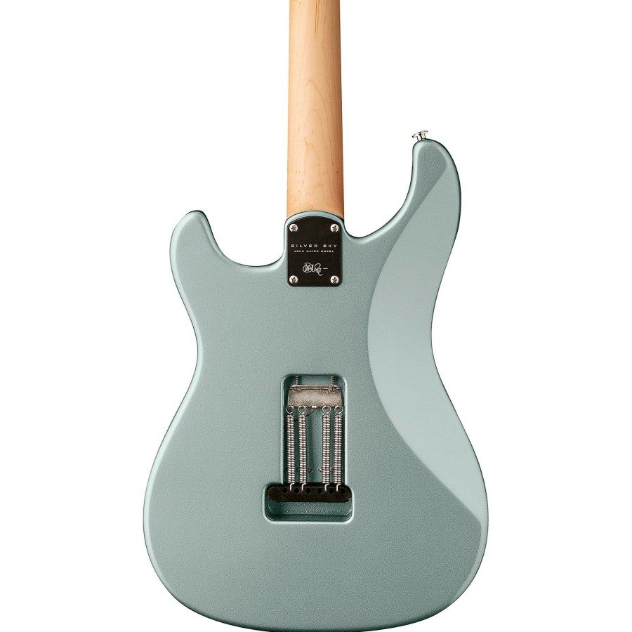 Guitars PRS Solid Body | Prs Silver Sky With Maple Fretboard Electric Guitar Polar Blue