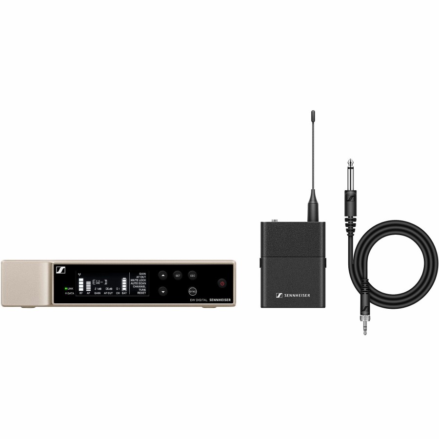 Mics & Wireless Sennheiser | Sennheiser Ew-D Evolution Wireless Digital System With Ci1 Instrument Cable R1-6