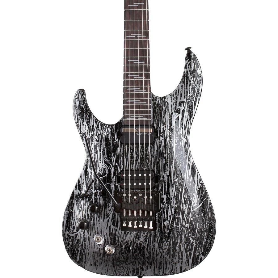 Guitars Schecter Guitar Research Left Handed | Schecter Guitar Research C-1 Fr-S Silver Mountain Left-Handed Electric Guitar