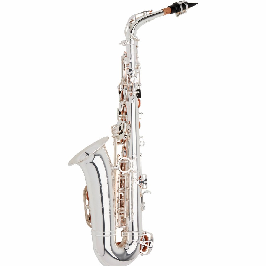 Band & Orchestra Allora | Allora Aas-550 Paris Series Alto Saxophone Silver Plated