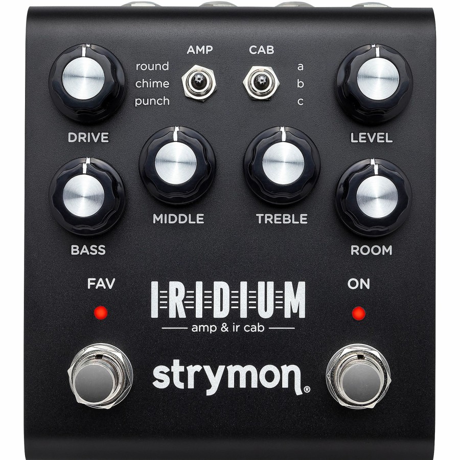 Guitars Strymon Guitar Amps | Strymon Iridium Amp And Ir Cab Simulator Effects Pedal Black