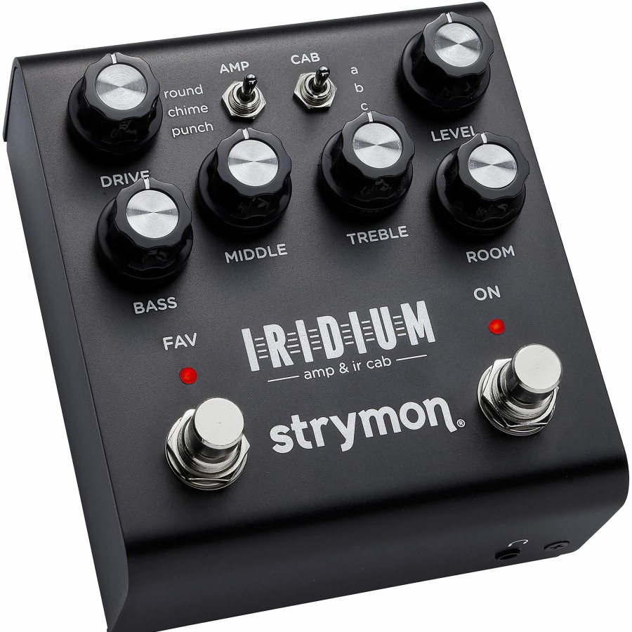 Guitars Strymon Guitar Amps | Strymon Iridium Amp And Ir Cab Simulator Effects Pedal Black