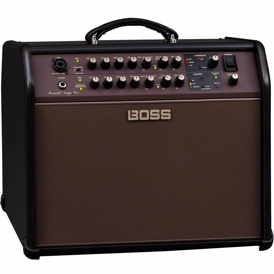 Amps & Effects BOSS Acoustic Combo Guitar Amps | Boss Acoustic Singer Pro 120W 1X8 Acoustic Guitar Combo Amplifier