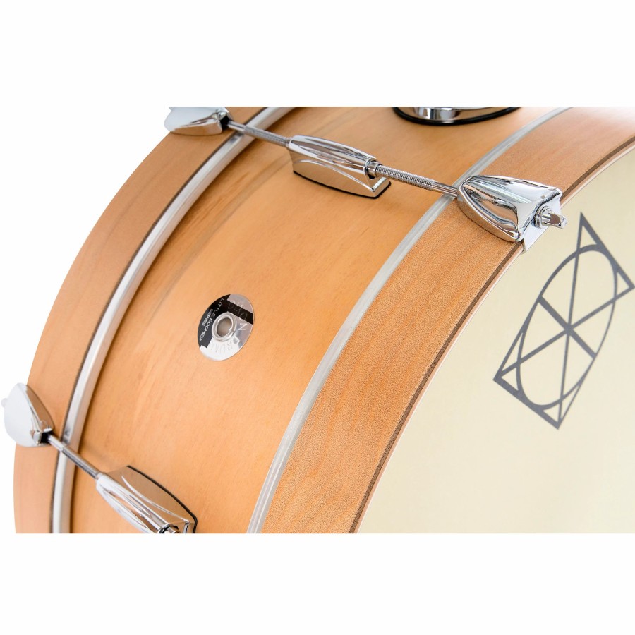 Drums Dixon Bass Drums | Dixon Little Roomer Bass Drum 20 X 7 In. Satin Natural