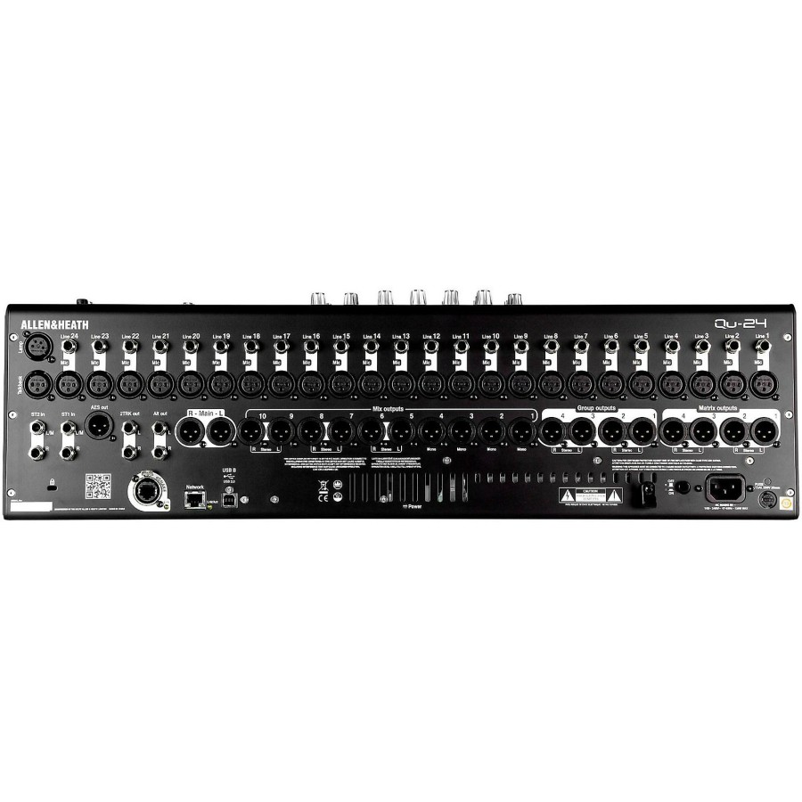 Recording Allen u0026 Heath | Allen & Heath Qu-24 Chrome Edition Digital Mixer