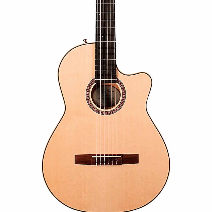 Guitars Godin | Godin Arena Concert Cw Eq Classical Guitar Natural Flame Maple