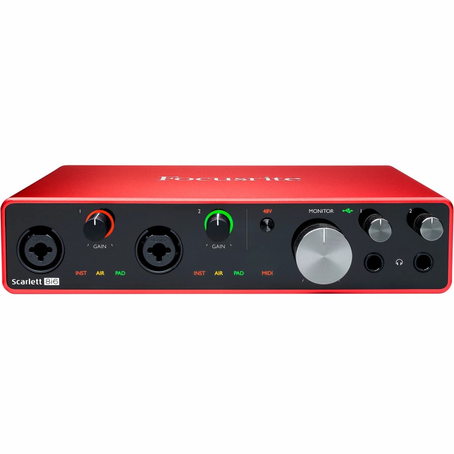 Recording Focusrite | Focusrite Scarlett 8I6 Usb Audio Interface (Gen 3)