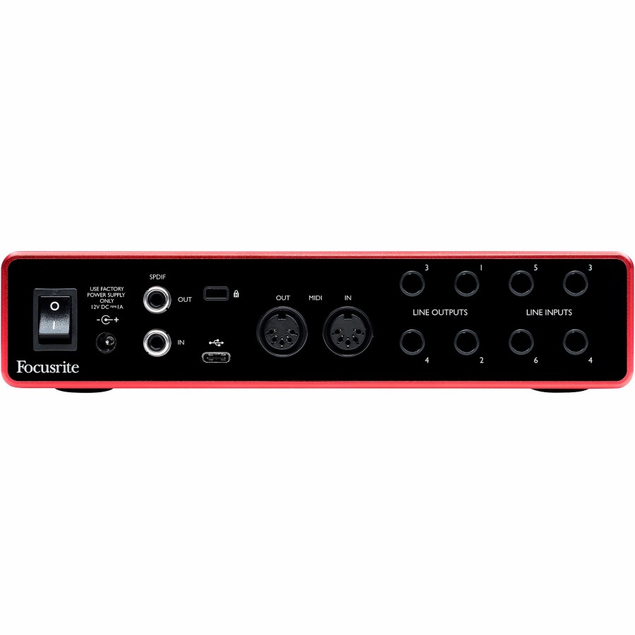 Recording Focusrite | Focusrite Scarlett 8I6 Usb Audio Interface (Gen 3)