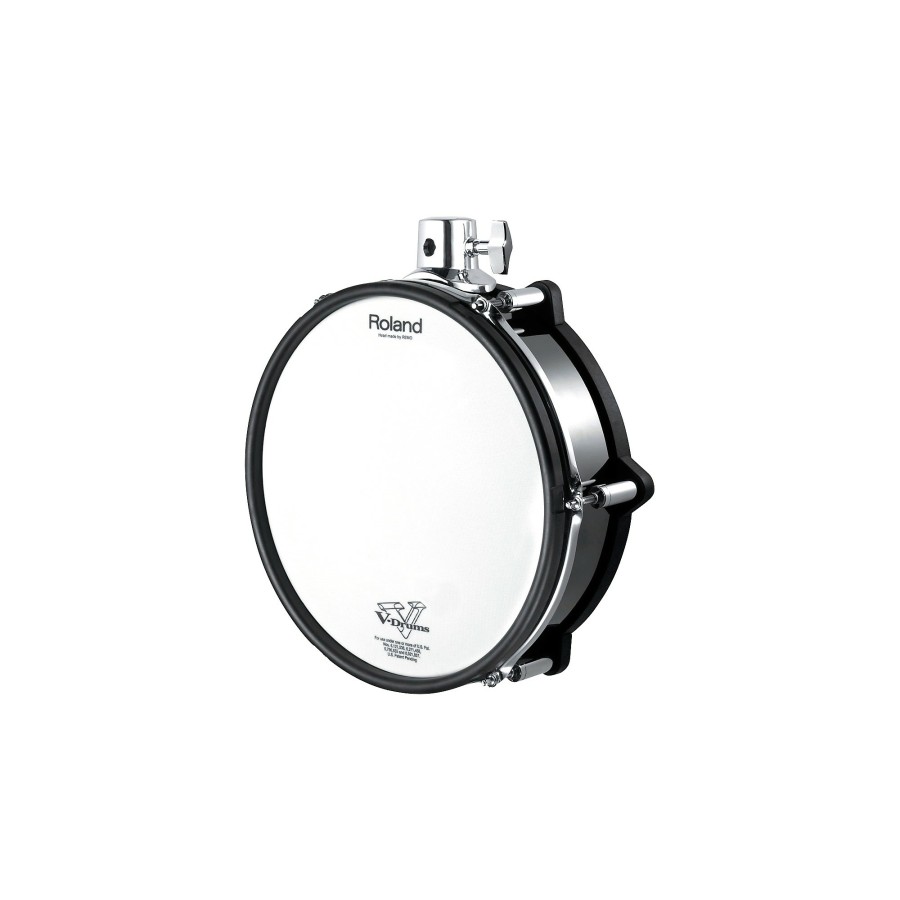 Drums Roland Trigger Pads | Roland Pd-128-Bc V-Pad 12 In. Black Chrome