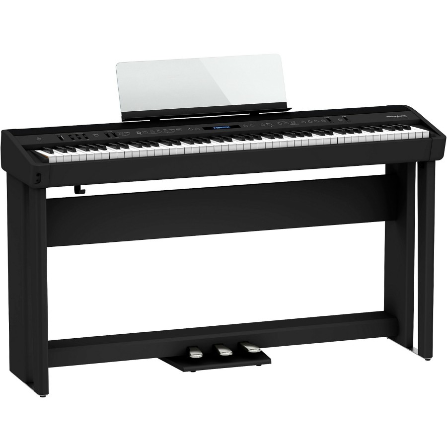 Keyboards & Midi Roland | Roland Fp-90X Digital Piano With Stand And Pedalboard Black