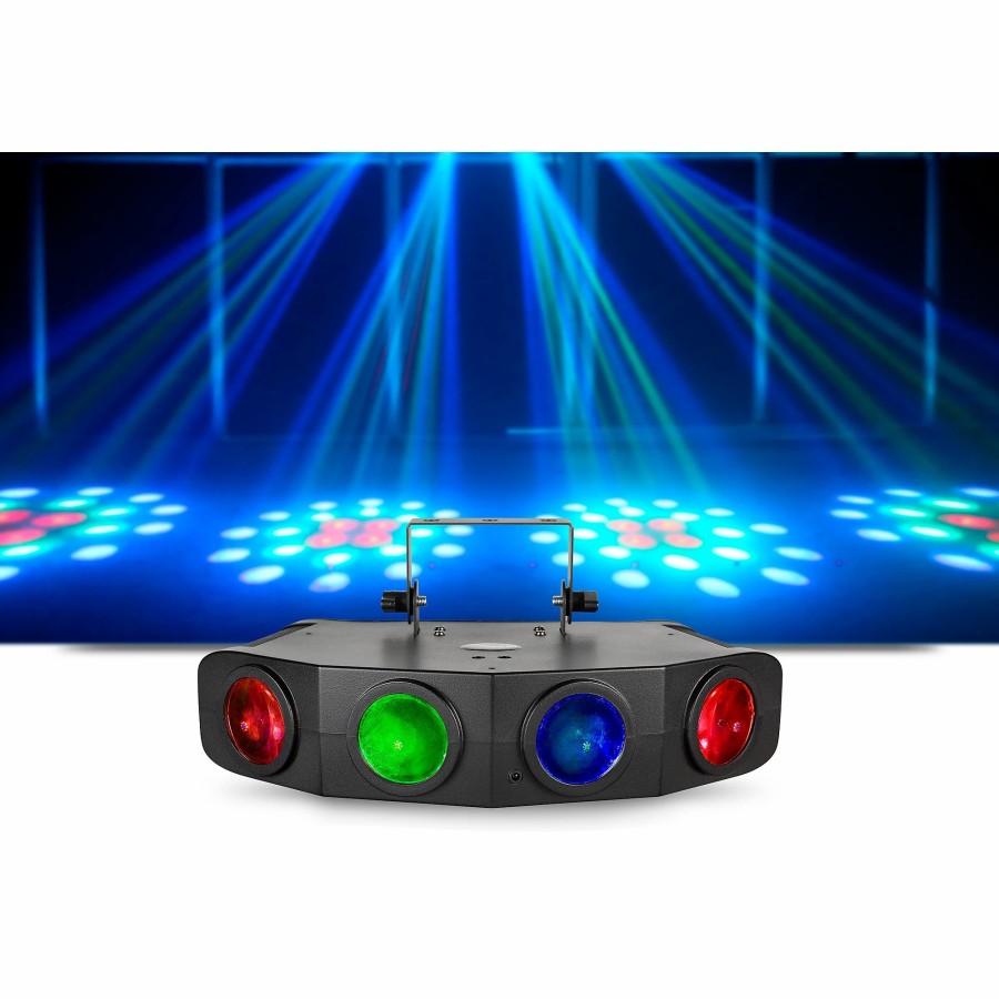 Lighting Venue | Venue Tetra Beam Rgb Moonflower Effect Light