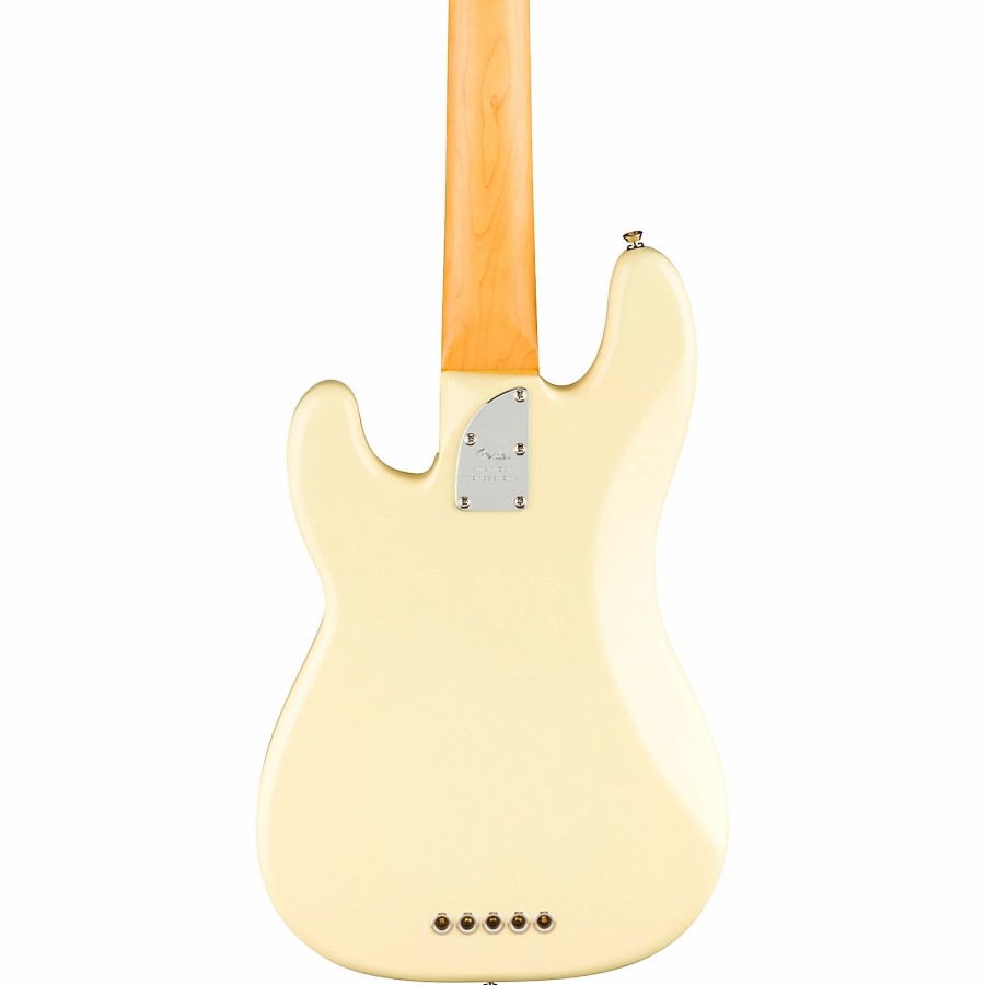 Basses Fender 5-String | Fender American Professional Ii Precision Bass V Rosewood Fingerboard Olympic White