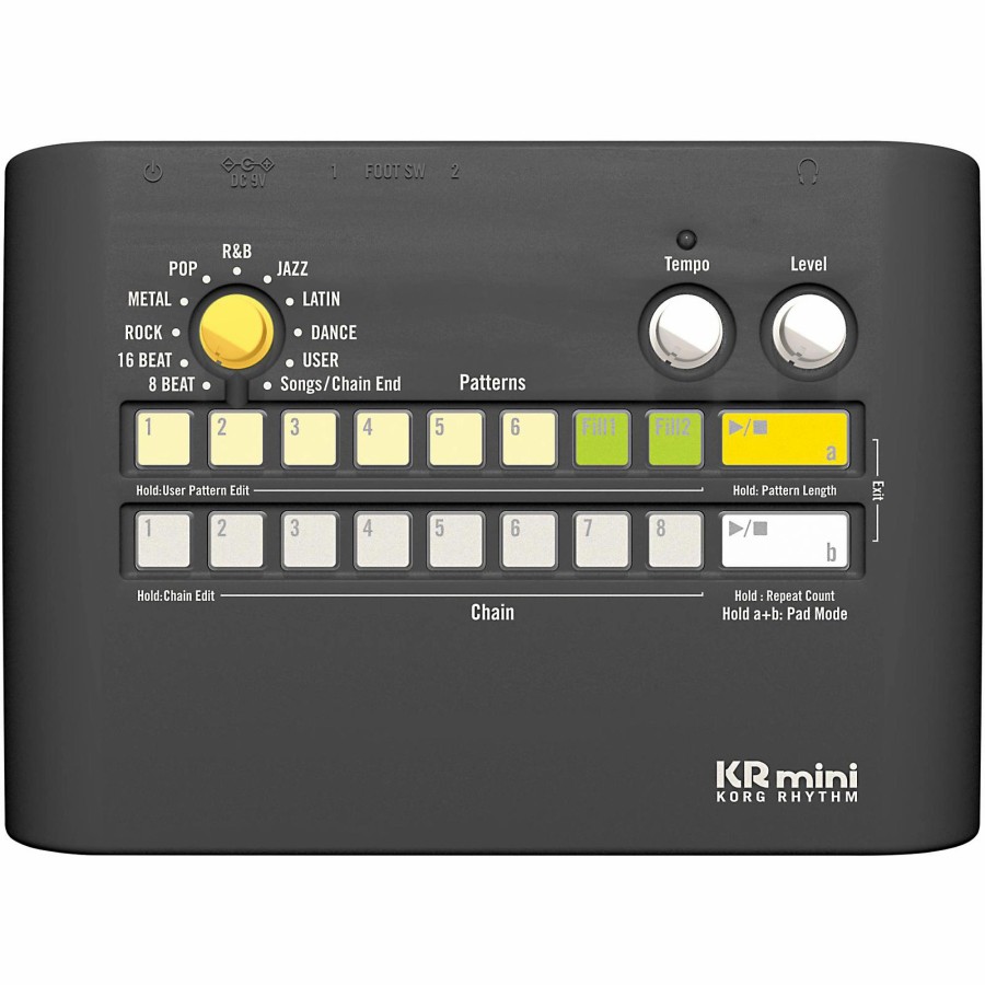 Drums KORG Drum Machines | Korg Kr Mini Compact Rhythm Machine