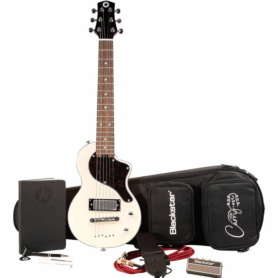 Guitars Blackstar | Blackstar Carry On Travel Guitar Pack White