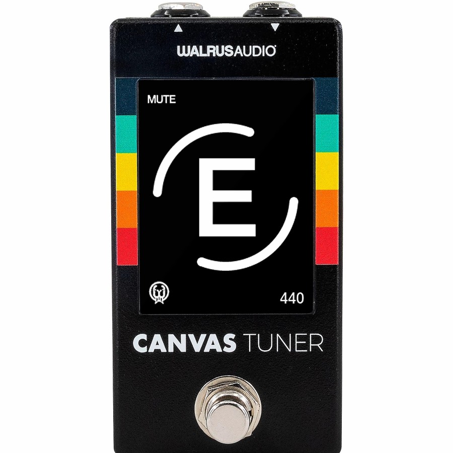 Guitars Walrus Audio Effects | Walrus Audio Canvas Tuner Pedal Black