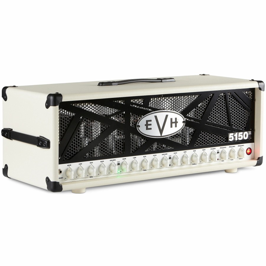 Amps & Effects EVH Heads | Evh 5150Iii 100W 3-Channel Tube Guitar Amp Head Ivory