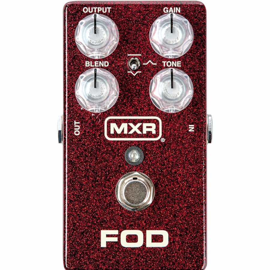 Amps & Effects MXR Distortion & Overdrive | Mxr Fod Drive Deep Red Sparkle