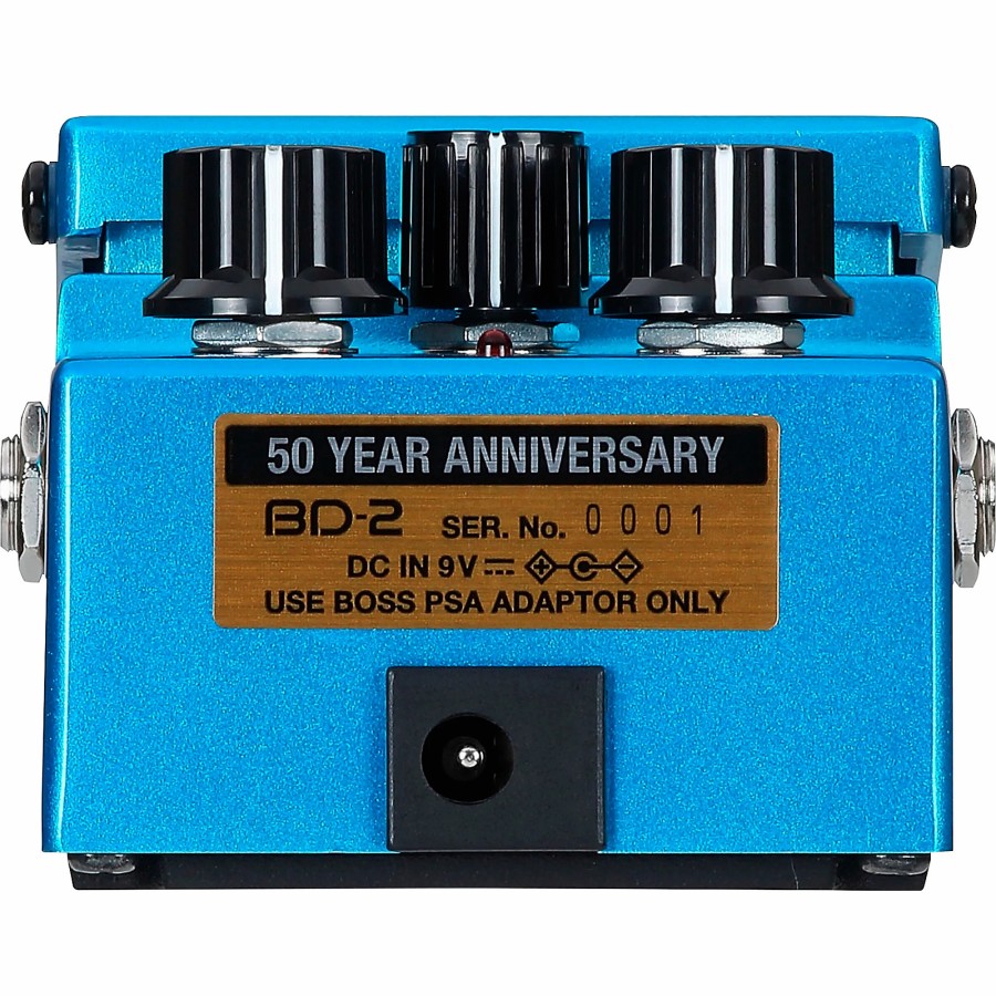 Amps & Effects BOSS Effects Pedals | Boss Bd-2-B50A Blues Driver 50Th Anniversary Effects Pedal Blue