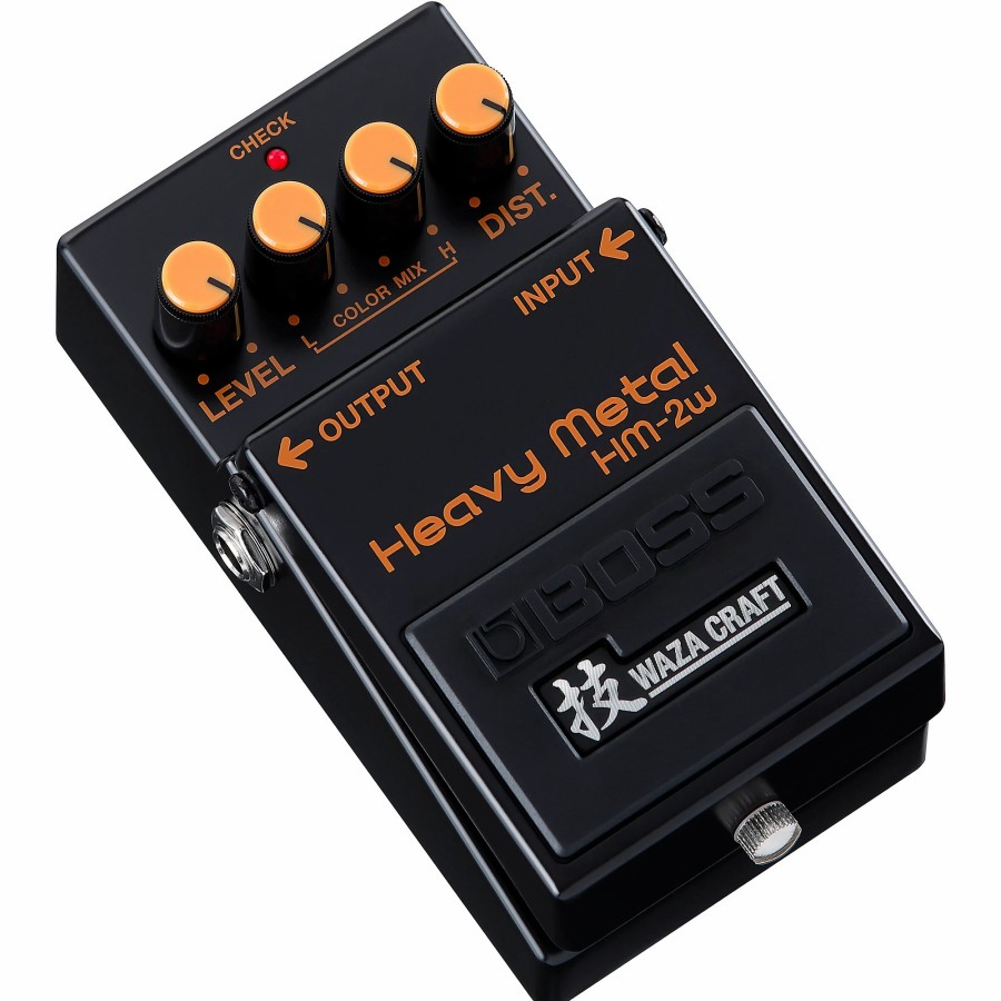 Guitars BOSS Effects | Boss Hm-2W Heavy Metal Waza Craft Distortion Effects Pedal Black