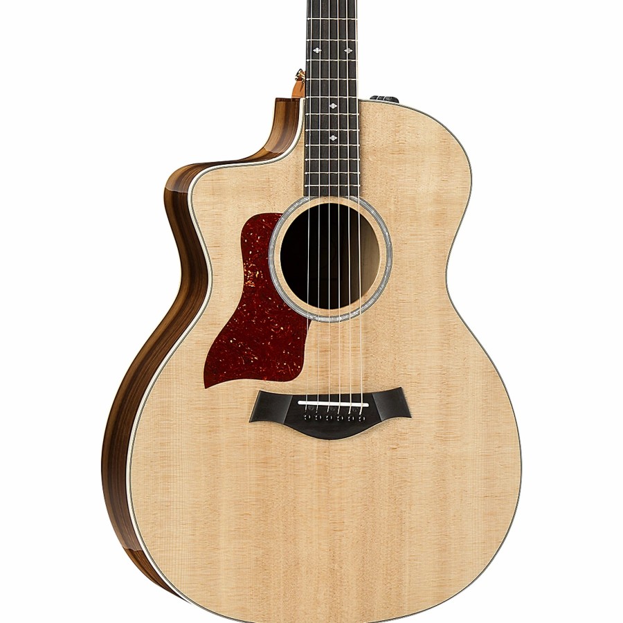 Guitars Taylor Left Handed | Taylor 214Ce-K Dlx Grand Auditorium Left-Handed Acoustic-Electric Guitar Natural