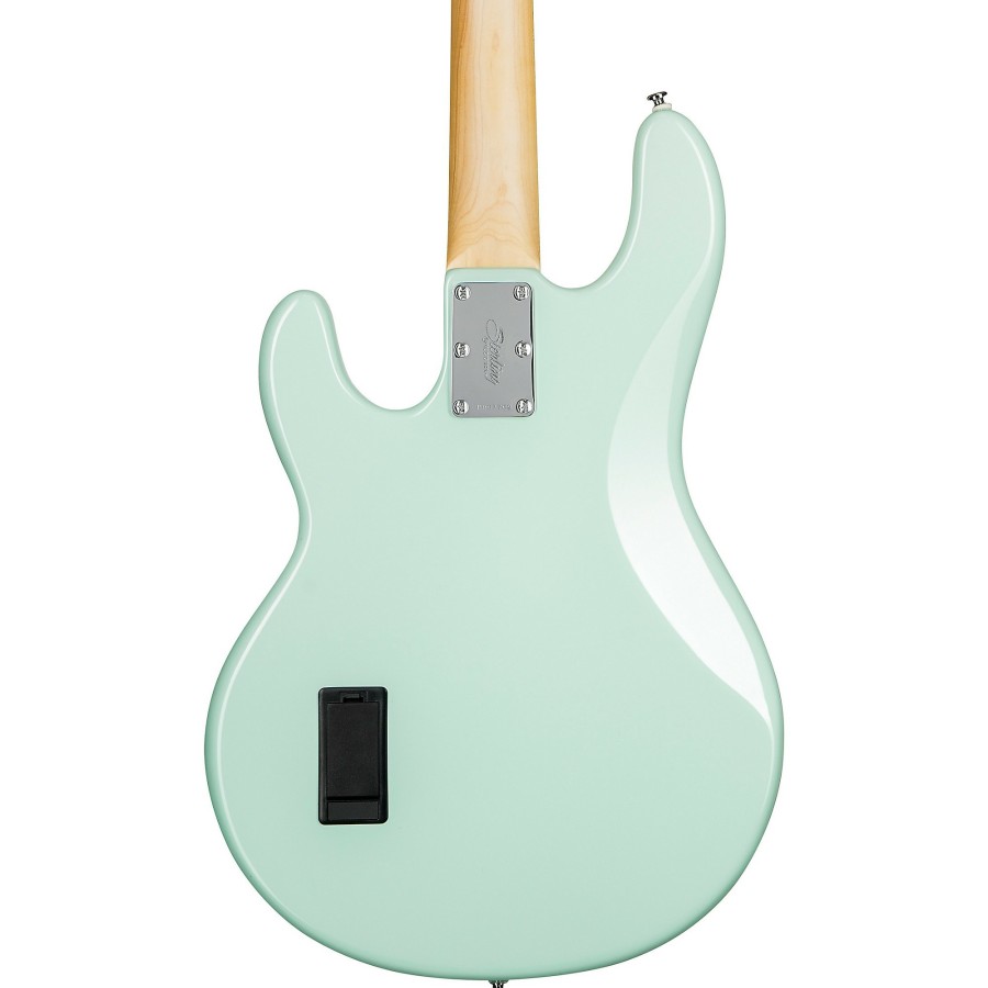 Basses Sterling by Music Man 4-String | Sterling By Music Man Stingray Ray4 Maple Fingerboard Electric Bass Mint Green White Pickguard