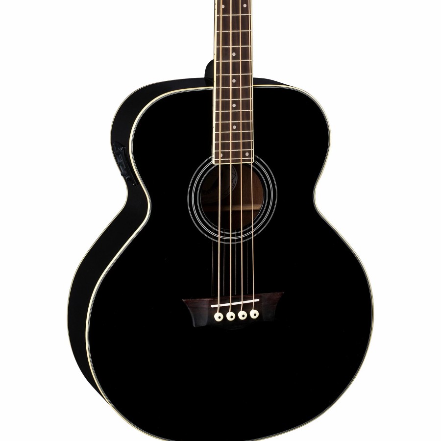 Basses Dean Fretted | Dean Eab Acoustic-Electric Bass Black