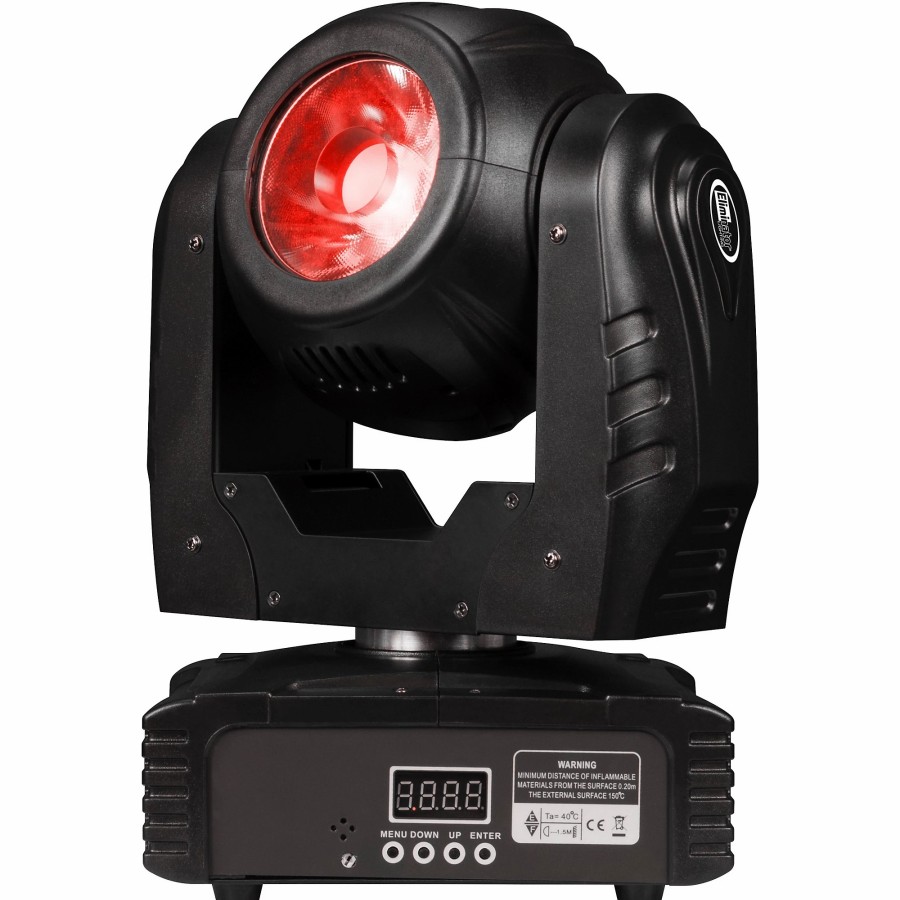 Lighting Eliminator Lighting | Eliminator Lighting Stealth Beam Moving Head Rgbw Led Lighting Fixture Black