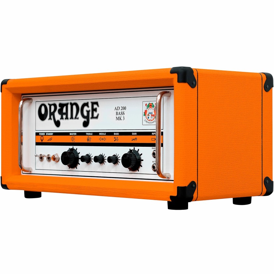 Basses Orange Amplifiers Bass Amps | Orange Amplifiers Ad Series Ad200B 200W Tube Bass Amp Head Orange