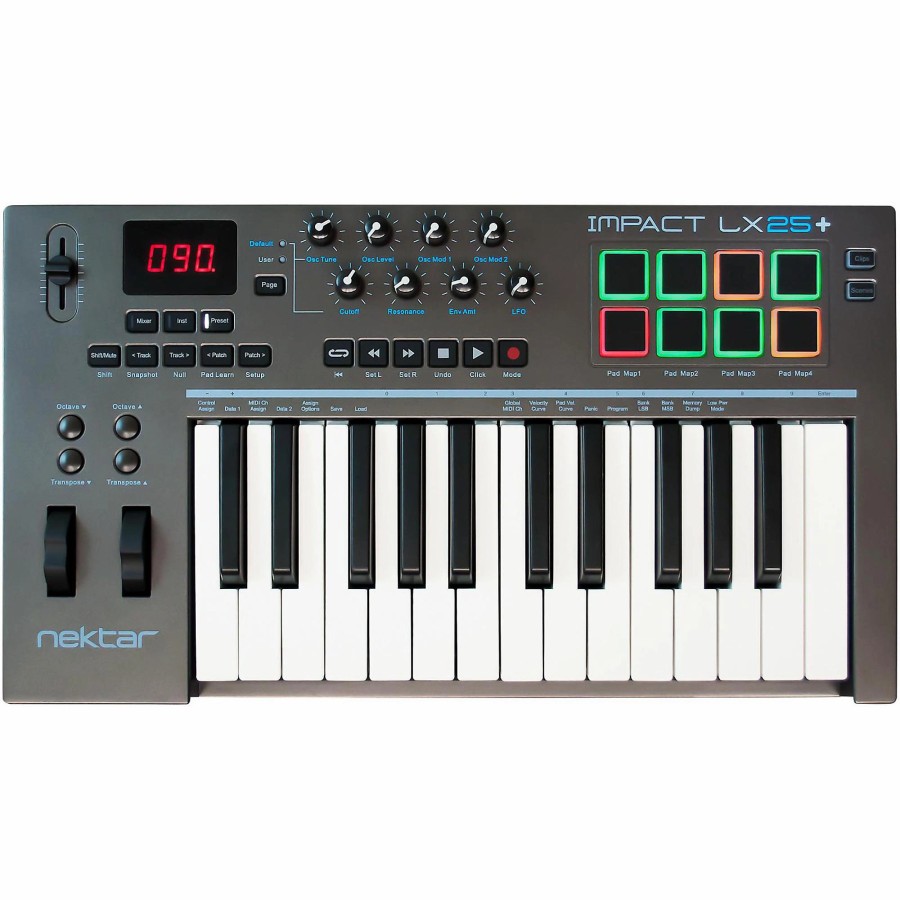 Keyboards & Midi Nektar Midi Controllers | Nektar Impact Lx25+