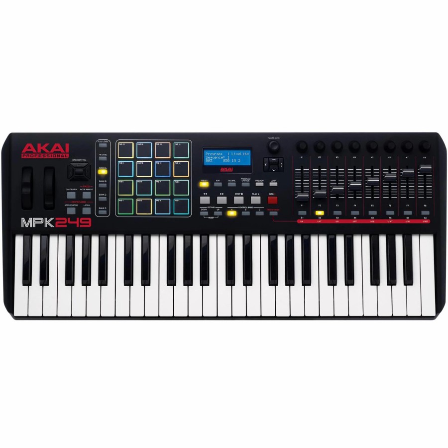 Keyboards & Midi Akai Professional Midi Controllers | Akai Professional Mpk249 49-Key Controller