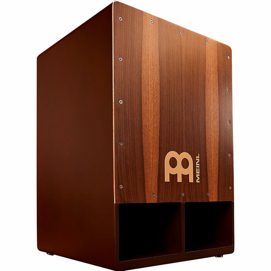 Drums MEINL | Meinl Subwoofer Jumbo Bass Cajon Walnut Frontplate