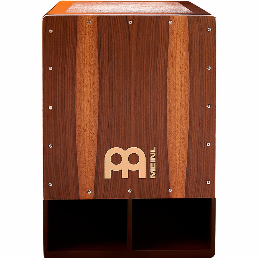 Drums MEINL | Meinl Subwoofer Jumbo Bass Cajon Walnut Frontplate