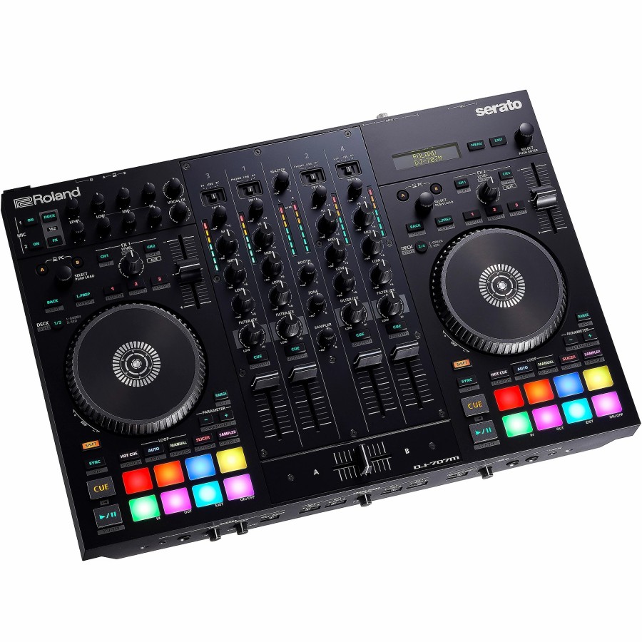 Dj Equipment Roland | Roland Dj-707M Dj Controller For Serato Dj Pro