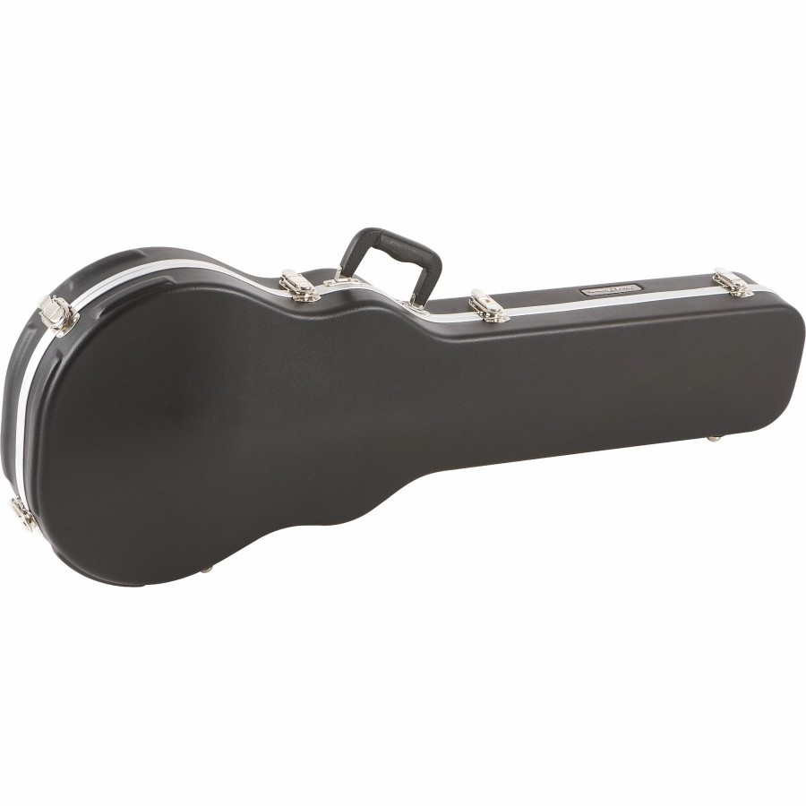 Guitars Road Runner Cases & Gig Bags | Road Runner Rrmelp Abs Molded Single-Cutaway Guitar Case