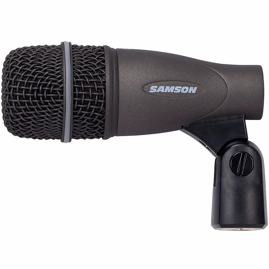 Mics & Wireless Samson | Samson Dk 705 Drum Mic 5-Kit: (1) Q71 Kick Mic (4) Q72 Snare/Tom Mics And Swivel Mounts