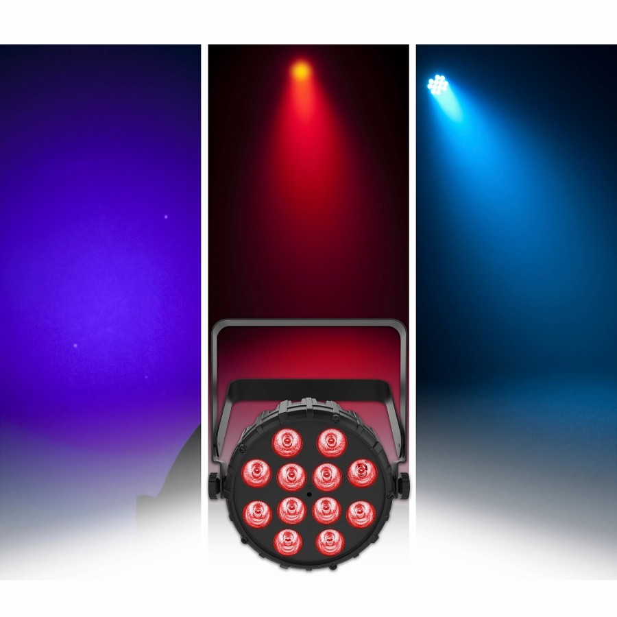 Lighting CHAUVET DJ | Chauvet Dj Slimpar T12 Bt Rgb Led Par Wash Light With Bluetooth