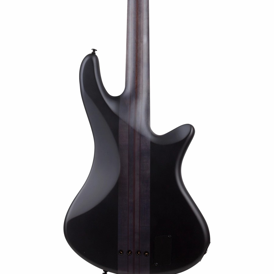 Basses Schecter Guitar Research Left-Handed | Schecter Guitar Research Stiletto-4 Stealth Pro Ex Lh Satin Black