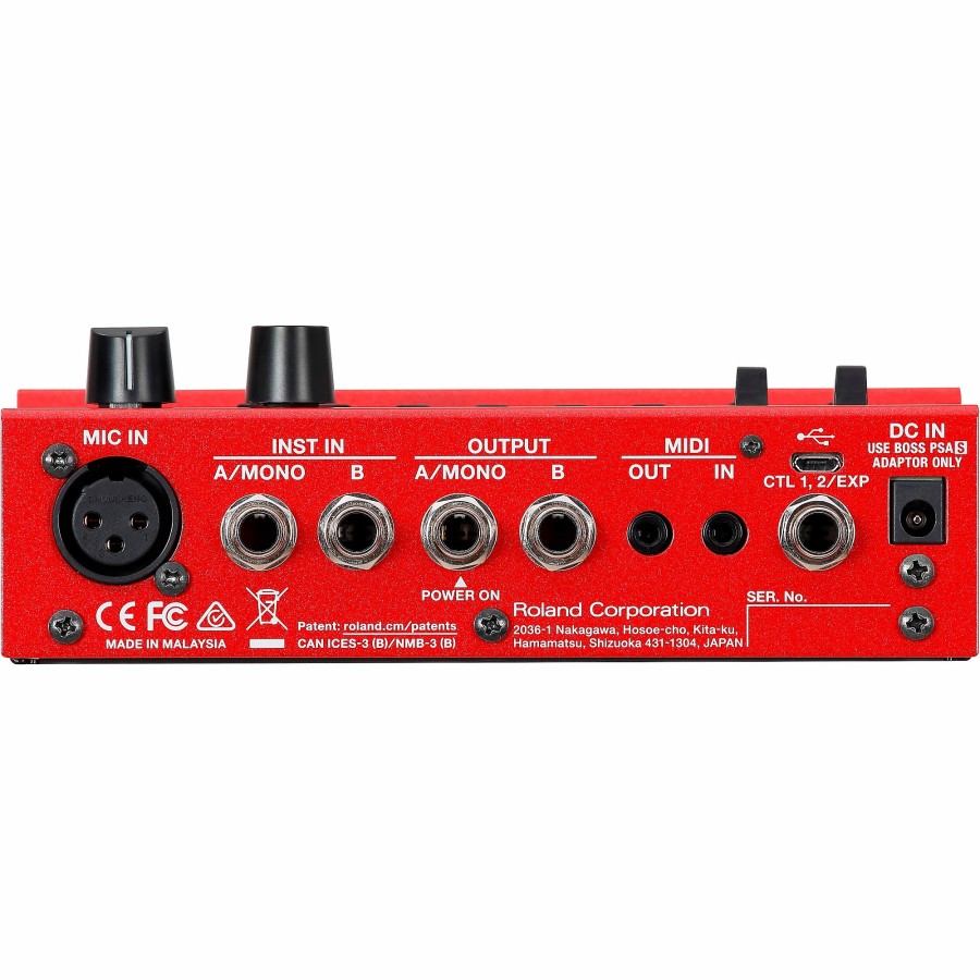 Guitars BOSS Effects | Boss Rc-500 Loop Station Effects Pedal Red