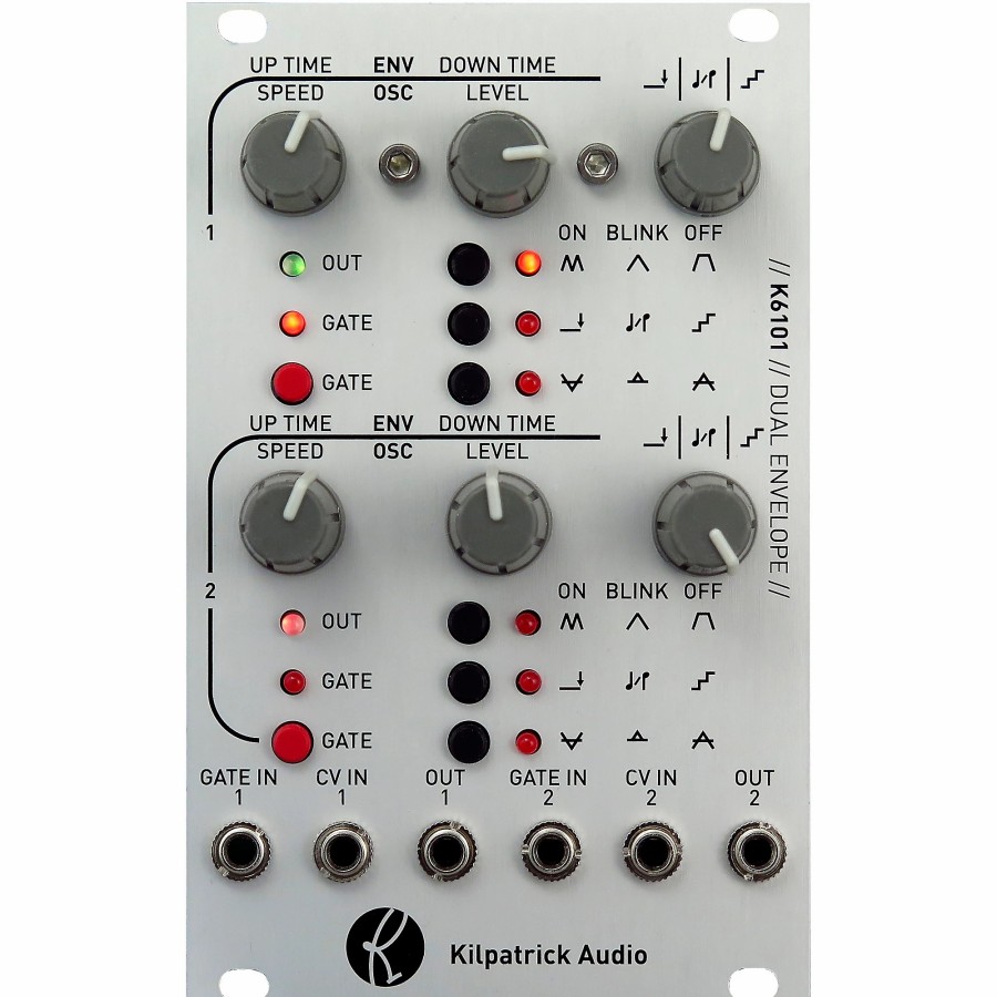 Keyboards & Midi Kilpatrick Audio Synthesizer Modules | Kilpatrick Audio K6101 Dual Envelope