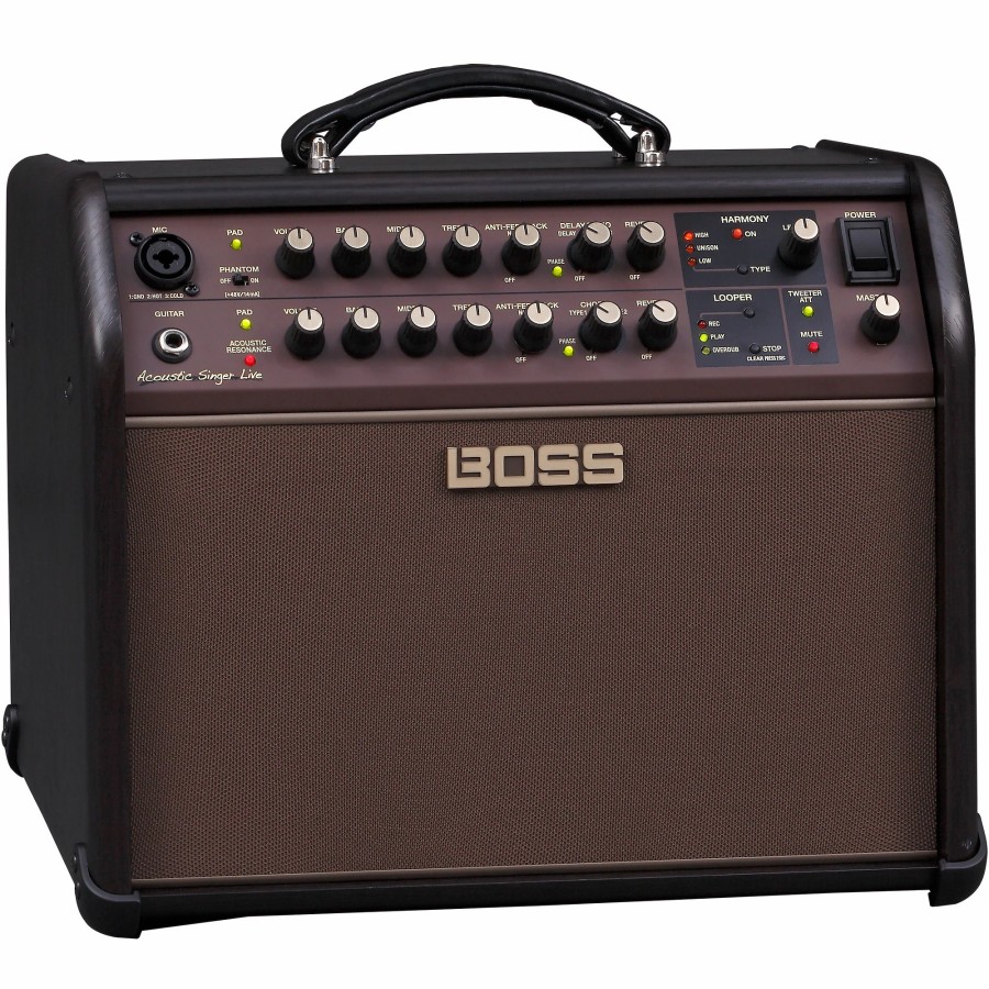 Amps & Effects BOSS Combo Amps | Boss Acoustic Singer Live 60W 1X6.5 Acoustic Guitar Amplifier